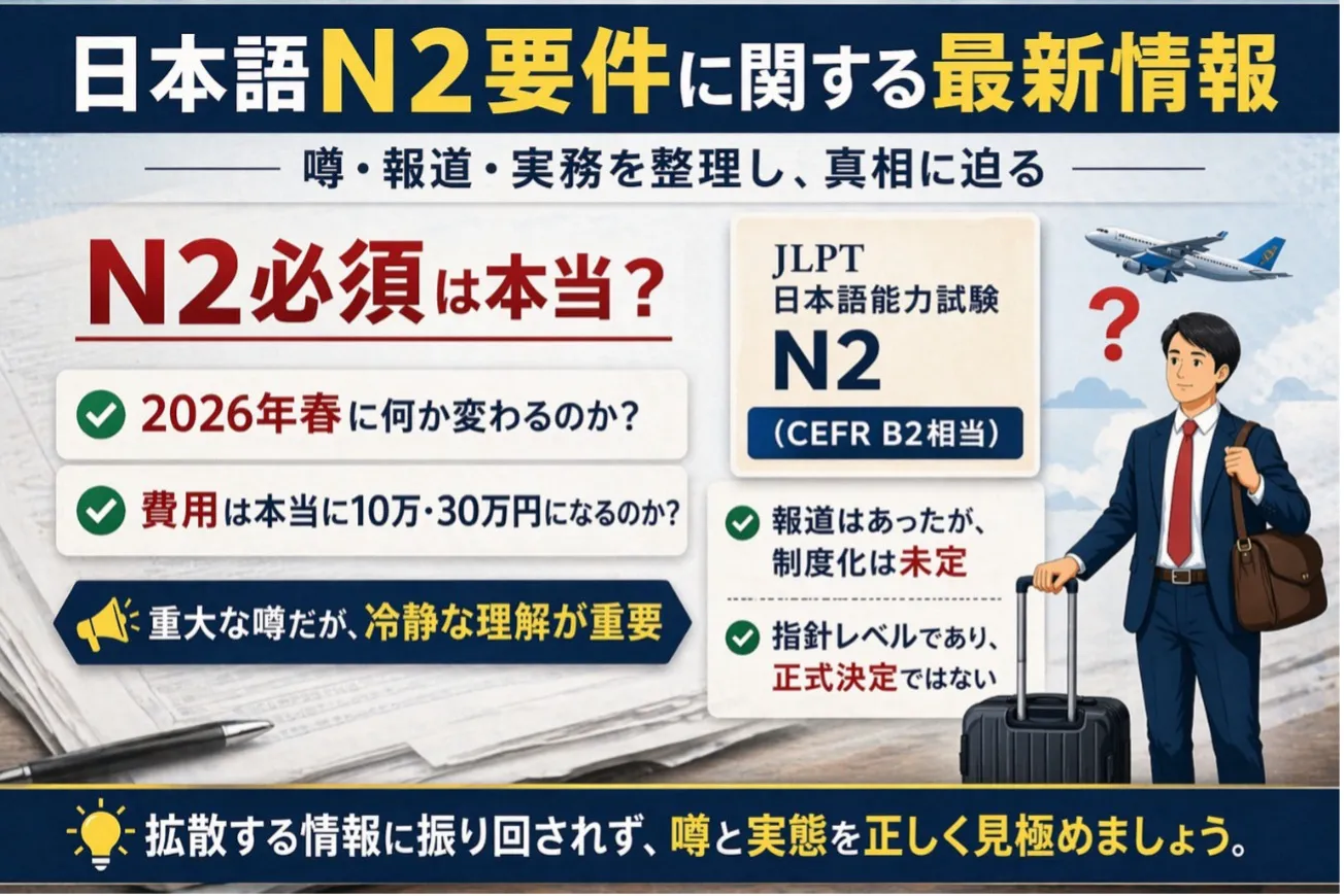 【2026年完全考察】技人国ビザをめぐる最新動向